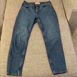 Everlane high rise ancle jeans